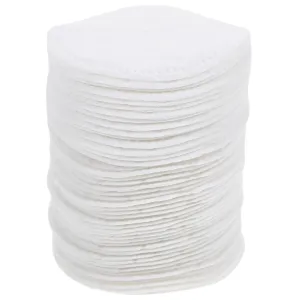 1 Round Cotton Pad Face Dry Cloth Exfoliating Cotton Rounds for Face Cotton Facial Discs Face Cleansing Pads Face Wipes Pad Disposable Pure Cotton Cleaning Cotton White