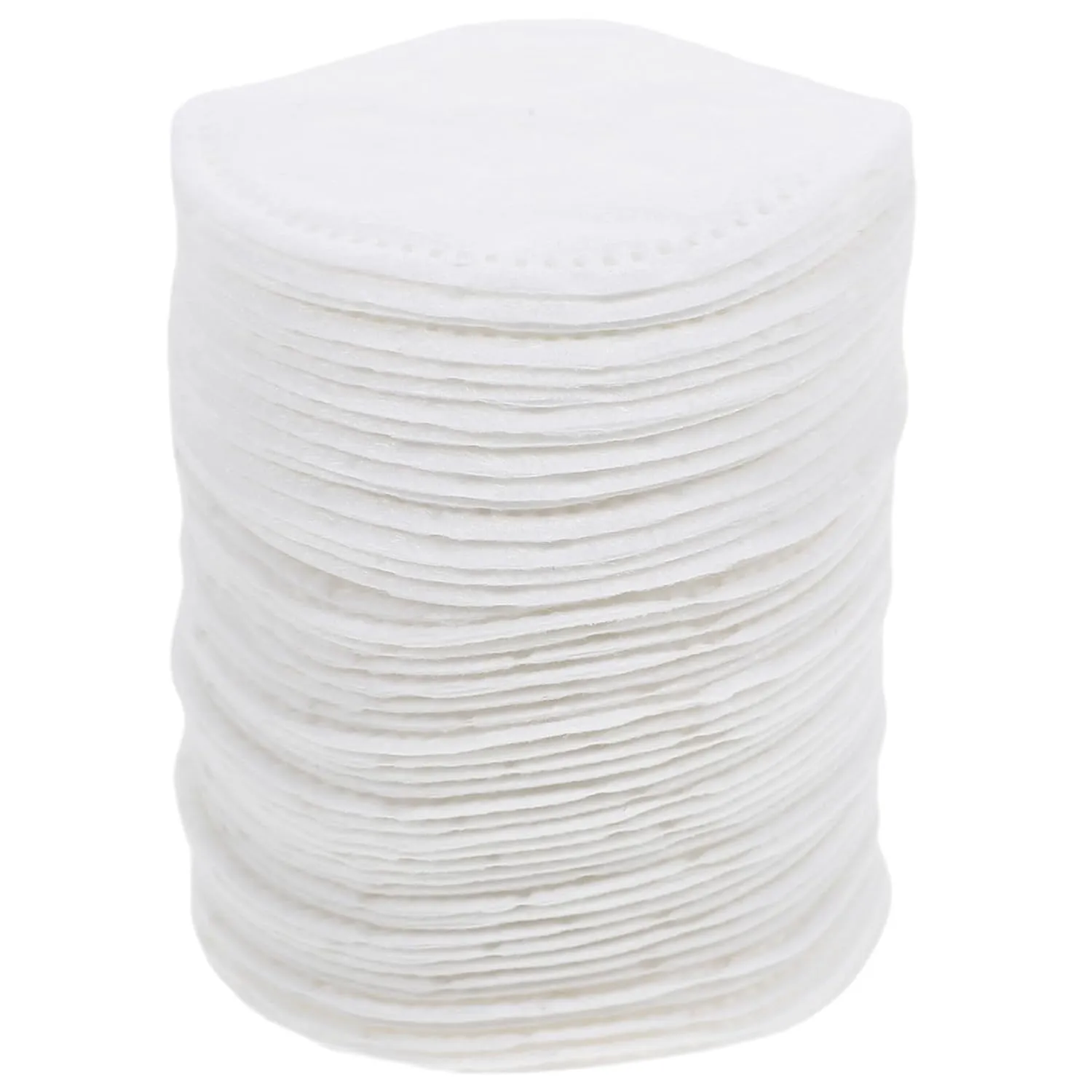 1 Round Cotton Pad Face Dry Cloth Exfoliating Cotton Rounds for Face Cotton Facial Discs Face Cleansing Pads Face Wipes Pad Disposable Pure Cotton Cleaning Cotton White