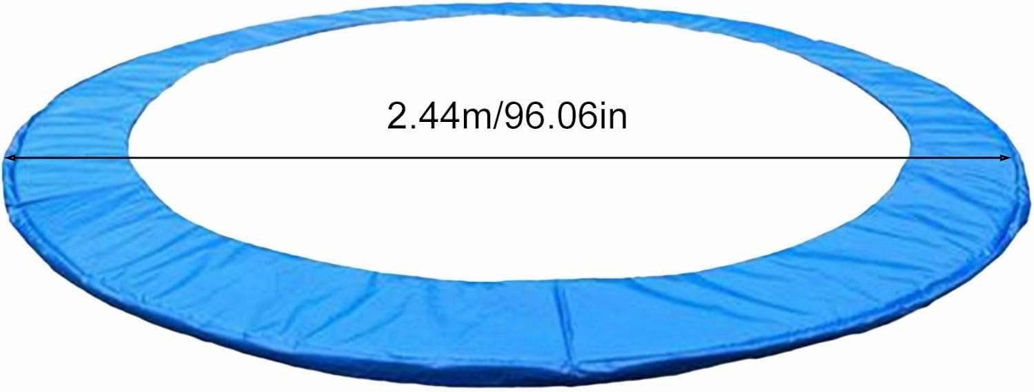 10ft 8ft Trampoline Padding Replacement Trampoline Surround Pad Tear-Resistant Trampoline Pad Replacement Safety Pad Edge Protection Spring Trampoline Accessories