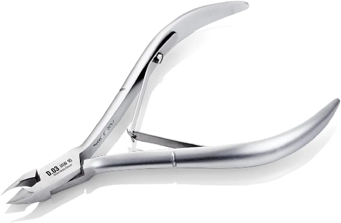10pcs Nghia Professional Stainless Steel Cuticle Nipper C-04 ( D-03) Jaw 14 Cuticle Cutter Trimmer Manicure Tools with Double Spring– Perfect Nail Care Tool at Home/Spa/Saloon Osimihome (5 PCS)