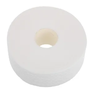 1roll Nail Cotton Pads Soft Absorbent for Manicure Lint Design for Nail Polish Removal Cleaning Compact Cotton Rounds