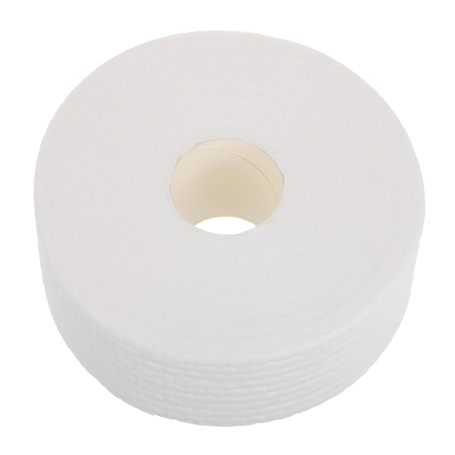 1roll Nail Cotton Pads Soft Absorbent for Manicure Lint Design for Nail Polish Removal Cleaning Compact Cotton Rounds