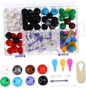 1Set Molecular Structure Model Kit Educational for Chemistry Students Accurate Representation of Molecular Models Handy Storage Box Included for Visual Learning
