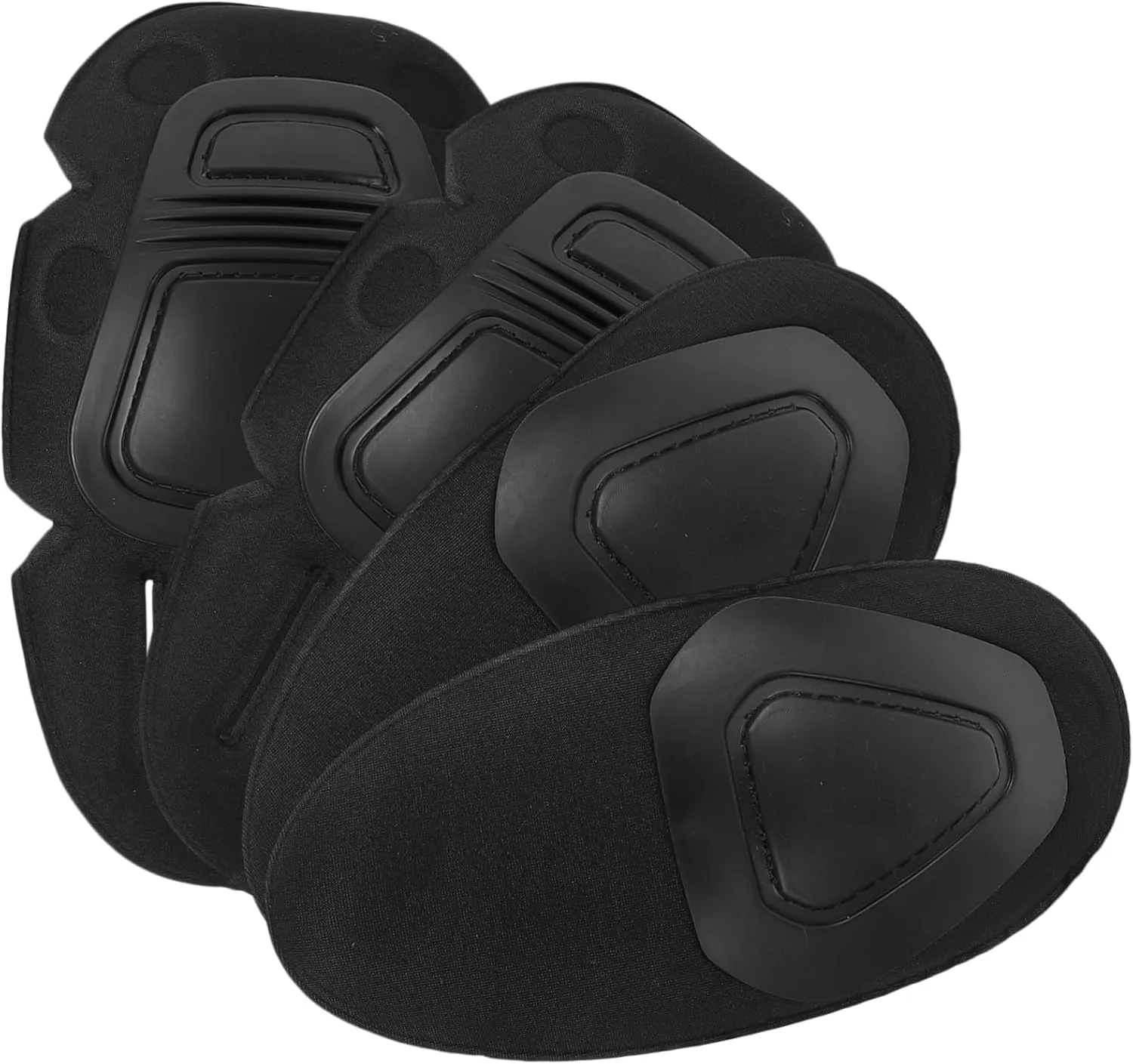 1set Protective Pads for Elbow and Knee Versatile Quick Setup Comfortable Breathable Materials Safe Protective Gear for Skating Cycling and More