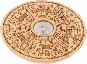 1set Chic Compass Craft Retro Chinese Pan Adornment for Feng Shui Desktop Decor Unique Home Office and Outdoor Activities