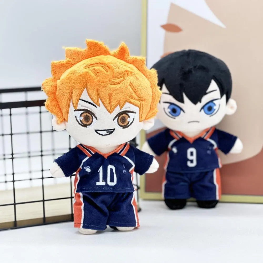 25cm Tobio Kageyama Soft Figure Pillow, Anime Hug Pillow Shoyo Soft Figurine Throw Pillow Cushions Home Sofa Decoration Collectible Gifts for Fans