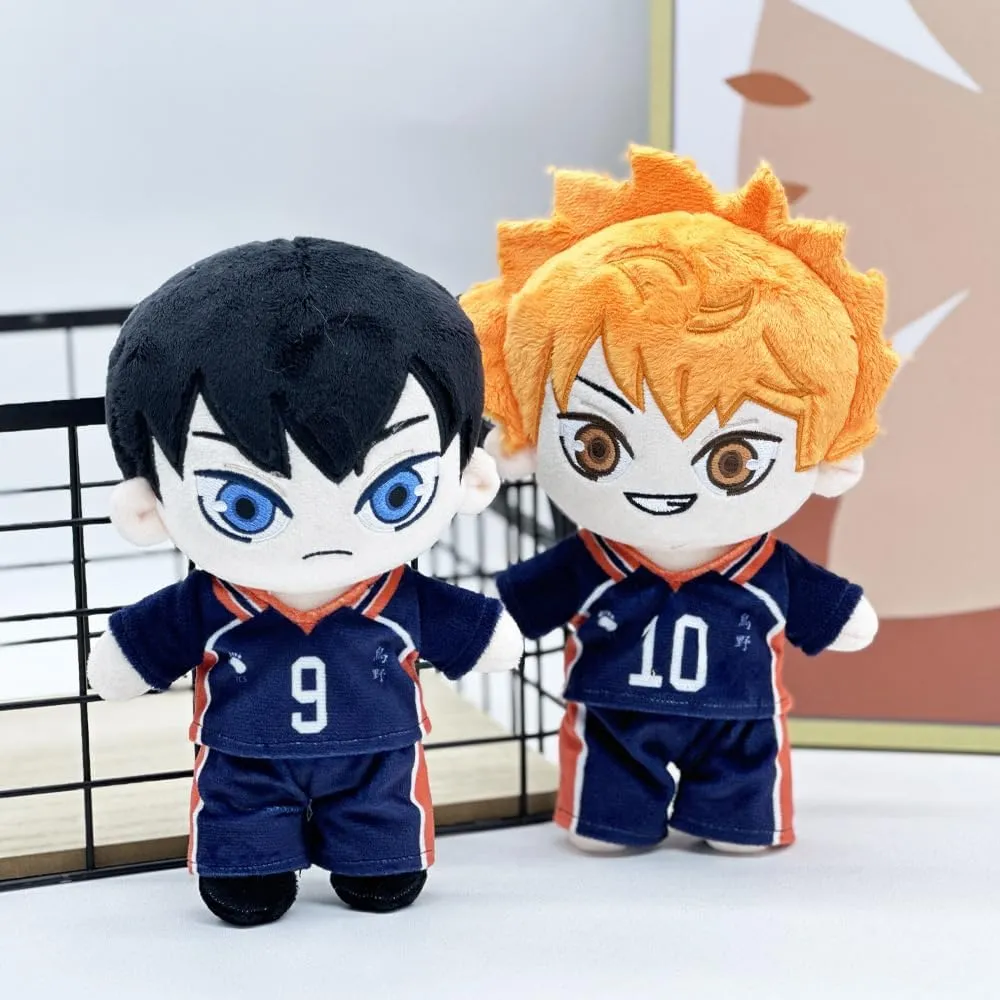 25cm Tobio Kageyama Soft Figure Pillow, Anime Hug Pillow Shoyo Soft Figurine Throw Pillow Cushions Home Sofa Decoration Collectible Gifts for Fans