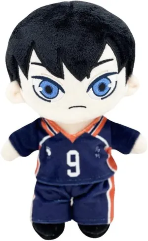 25cm Tobio Kageyama Soft Figure Pillow, Anime Hug Pillow Shoyo Soft Figurine Throw Pillow Cushions Home Sofa Decoration Collectible Gifts for Fans