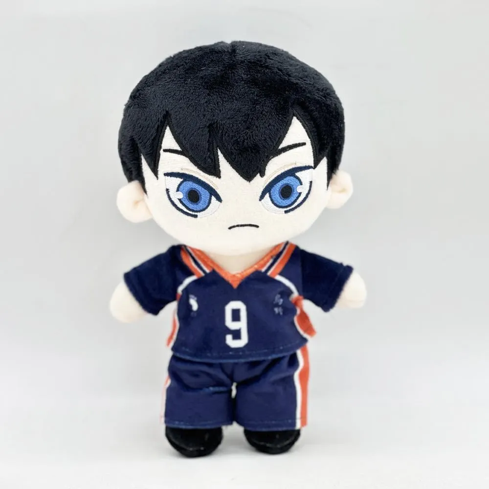 25cm Tobio Kageyama Soft Figure Pillow, Anime Hug Pillow Shoyo Soft Figurine Throw Pillow Cushions Home Sofa Decoration Collectible Gifts for Fans