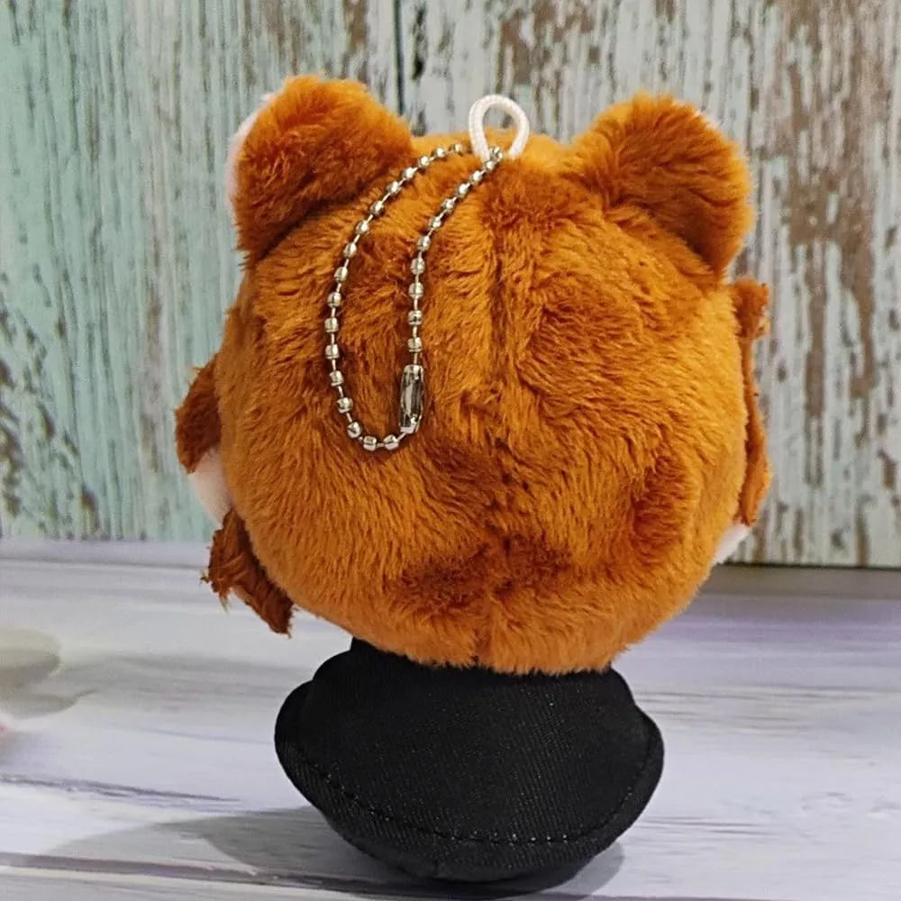 2pcs Nakahara Chuuya Dazai Osamu Soft Figures Anime Soft Stuffed Figure Cute Plush Pendant Bags Keychain for Fans Collection Gift