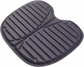 2Pcs Kayak Seat Cushion Pad Ergonomic Soft Fishing Seat Pad for Canoe Comfortable Kayak Mat for Outdoor Camping and Boating Black