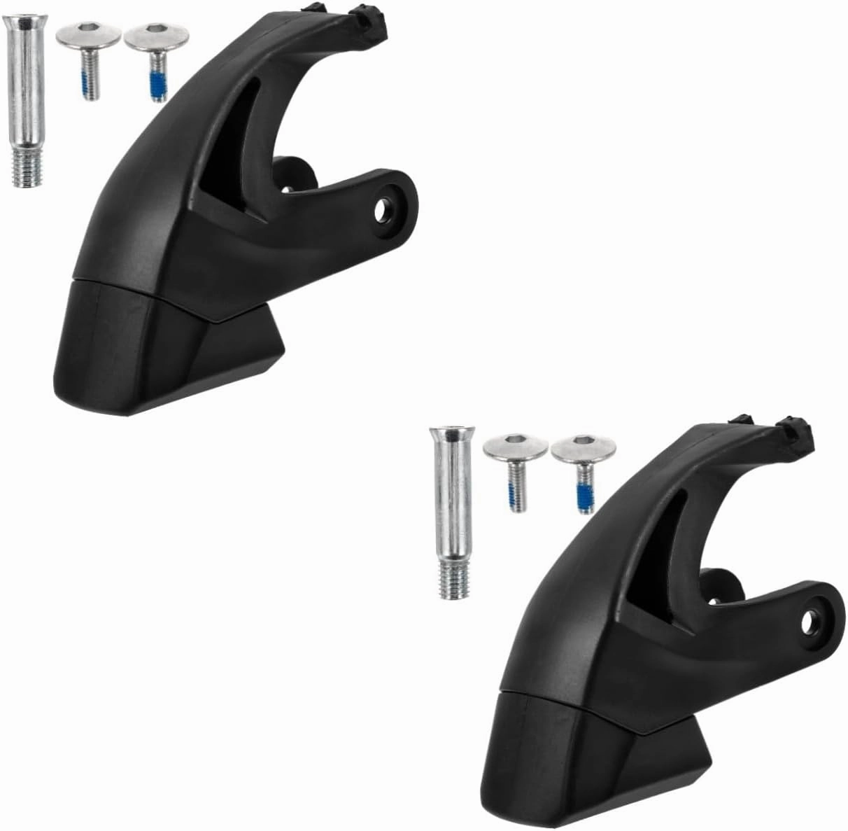 2sets Roller Skate Brake Stopper Replacement Inline Skate Stoppers for Safety and Stability Easy Installation Resistance Compatible with Roller Skates