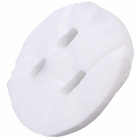 300pcs Gauze Pre Cut Cotton Face Covers Precut Gauze Facial Soft Gauze Face Pad for Spa Skin Care Home Salon DIY White