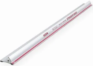 60016 Precision Safety Metric: 150cm Laser-Trued Steel Tip Straight Edge, Super-grade Anodizing for a Good Lifetime Appearance and Function, Embedded Steel Edge to Resist Wear