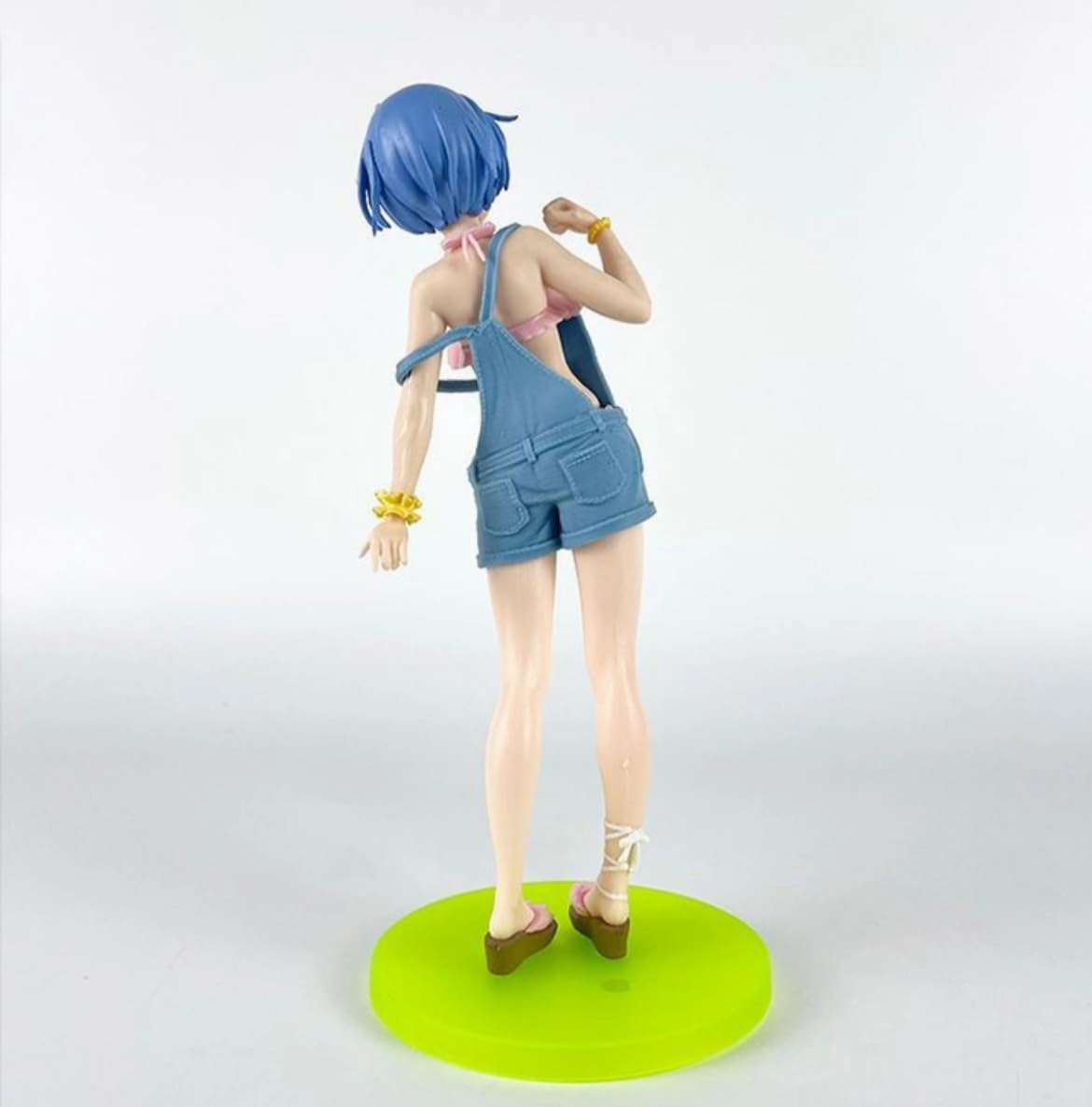 Action Figure Cute Anime Girl Figures Room Wedding Dress Kawaii Neko Model Statues PVC Cartoon Figure Anime Car Ornaments Desk Decor Collection Birthday Gift (Cowboy Ram Anime)