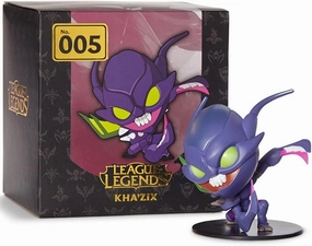 ALZKE League of Legends Figure KHA Zix, Delicate and Cute Statue for League of Legends Merch Gift, Comes with Original Box and Verification Card