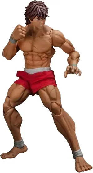 Anime Hanma Yujiro Action Figure 17CM Figure Statue Model, Joints Movable Cartoon Manga Figure Handmade Collectible Desktop Decoration Xmas Birthday Gifts