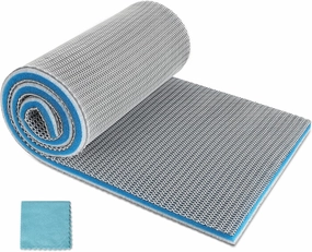 Aquarium Filter Media, Upgraded 8-Layer Filter Sponge Pad for Fish Tank and Pond, Super Filtering Effect, Cut to Fit, Reusable and Washable Aquarium Filter Floss (11.8” x 47.2”)