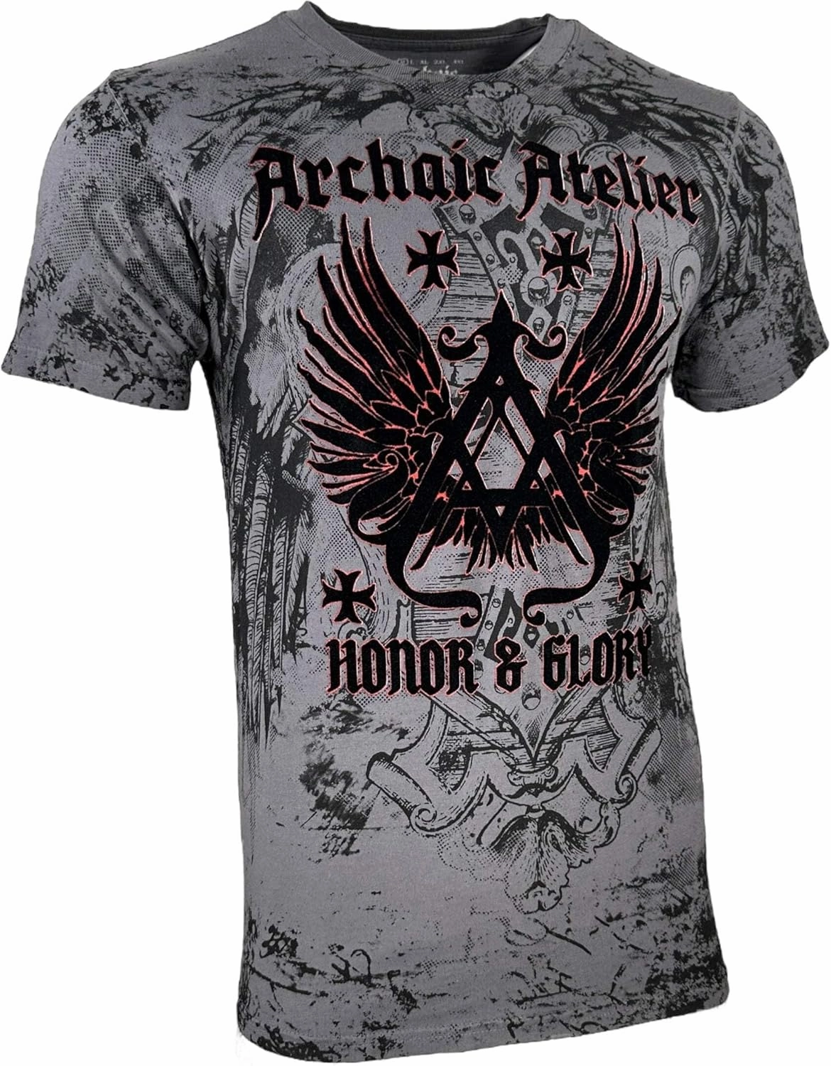 Archaic by Affliction Men's T-Shirt Achilles