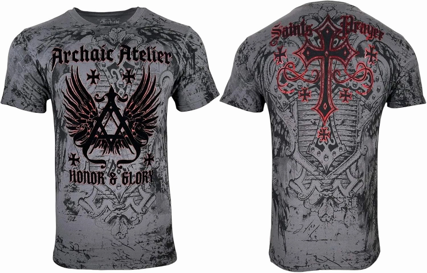Archaic by Affliction Men's T-Shirt Achilles