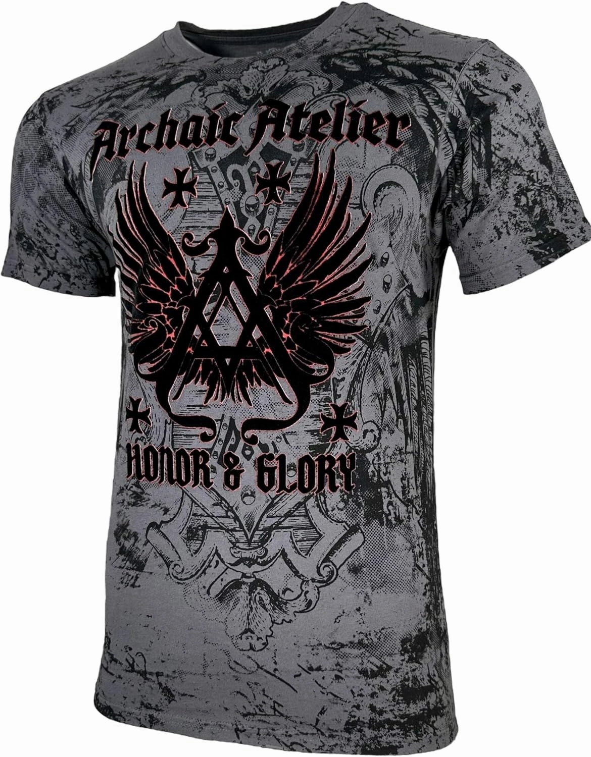 Archaic by Affliction Men's T-Shirt Achilles