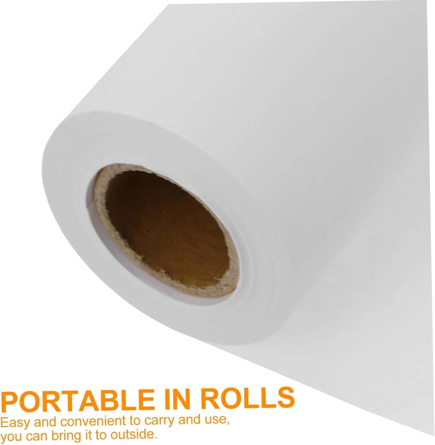 Artibetter 2 Rolls Blank Drawing Paper Stronger Thicker Sketch Paper for Present Wrapping Projects for Home School Commercial Use