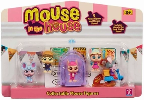 BANDAI Millie and Friends Mouse in The House CO07707 Collectible Toy Figurines for Kids Ages 3-7 Years Old (CO07707)