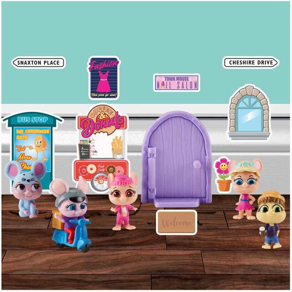 BANDAI Millie and Friends Mouse in The House CO07707 Collectible Toy Figurines for Kids Ages 3-7 Years Old (CO07707)