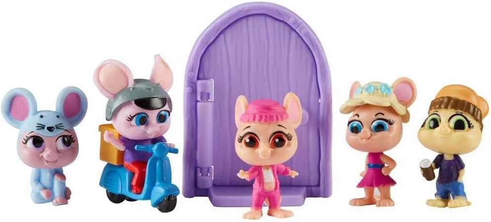BANDAI Millie and Friends Mouse in The House CO07707 Collectible Toy Figurines for Kids Ages 3-7 Years Old (CO07707)