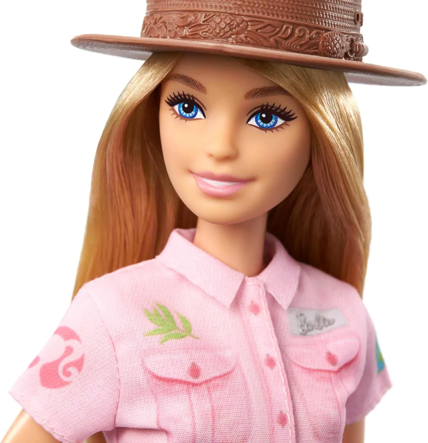 Barbie Careers Doll & Accessories, Zoologist Wearing Removable Outfit with Hat, Clipboard & Koala Figure That Can Hold Doll's Arm