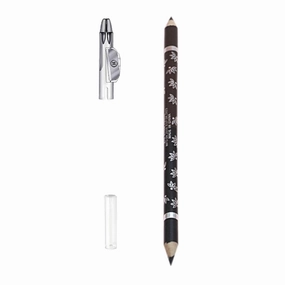 barenx 1Piece Double Head Eyebrow Pencil with Pencil Sharpener,Waterproof Sweat-proof Long-wearing Tools for Home Travel Eye Makeup