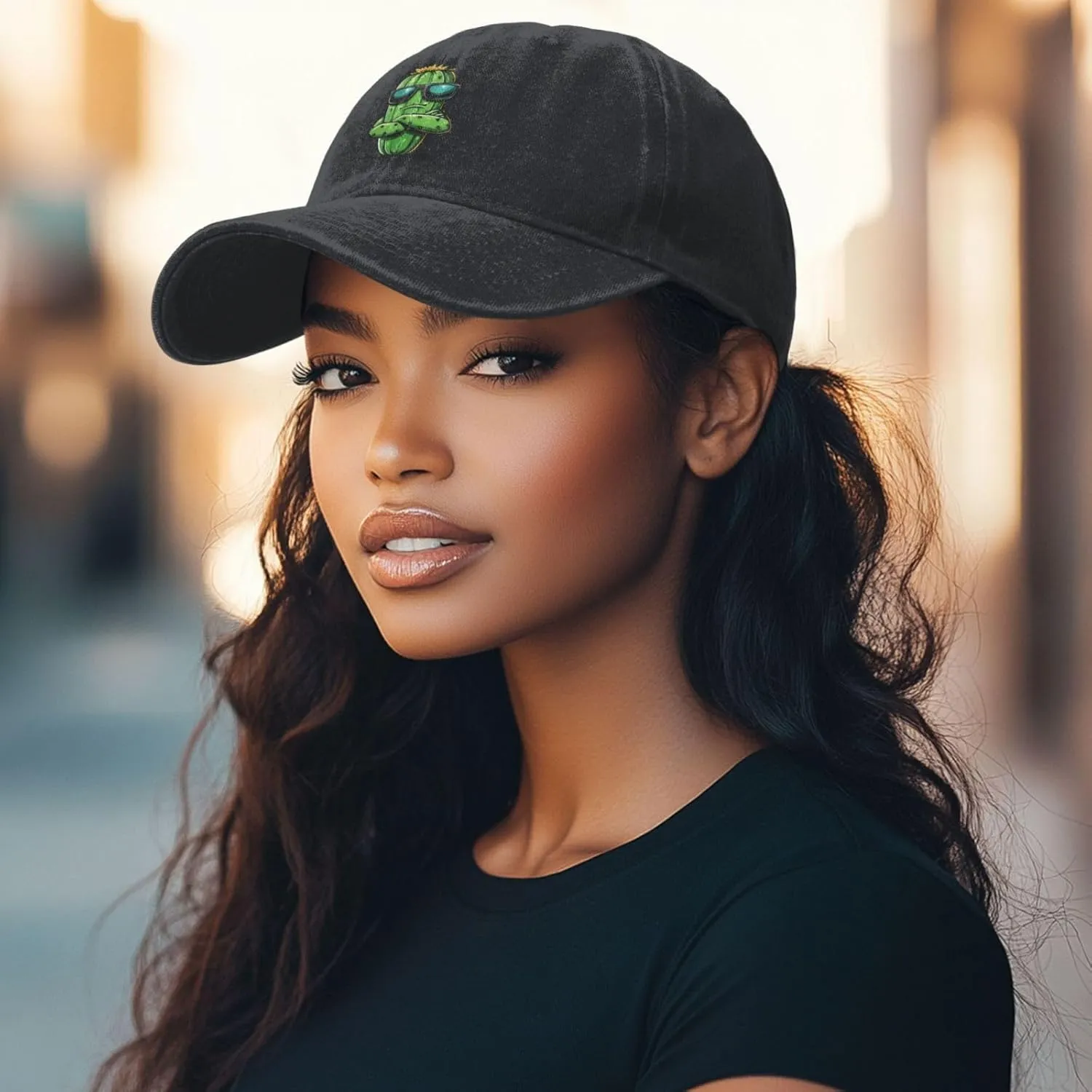 Baseball Cap Distressed Adjustable Low Profile Vintage Trucker Hat Golf Dad Hat Men Women