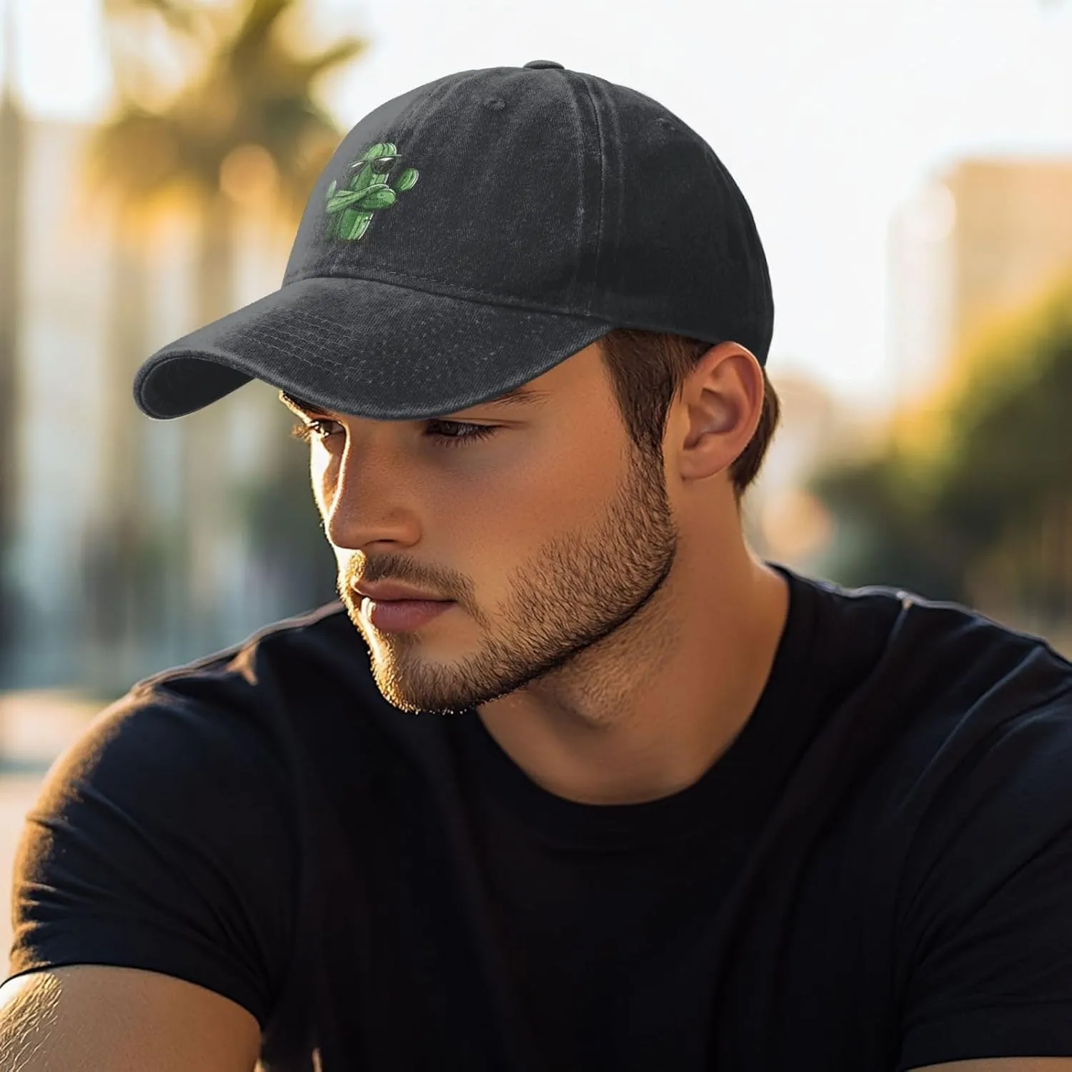 Baseball Cap Distressed Adjustable Low Profile Vintage Trucker Hat Golf Dad Hat Men Women
