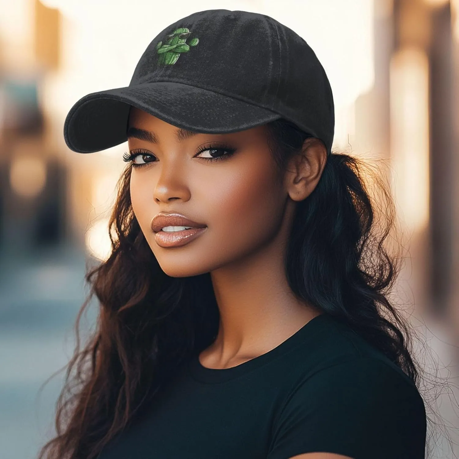 Baseball Cap Distressed Adjustable Low Profile Vintage Trucker Hat Golf Dad Hat Men Women