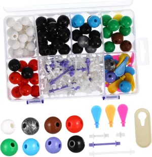 BESPORTBLE 1Set Molecular Model Kit Chemistry Exploration Tool with Convenient Storage Box for Organic Chemistry Concepts for Students and Educators