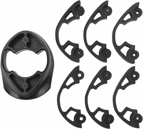 Bicycle Washer, Handlebar Gasket, Road Bike Headset Spacer Plastic Washer, for Pinarello F Series F8 F10 F12 Black Part