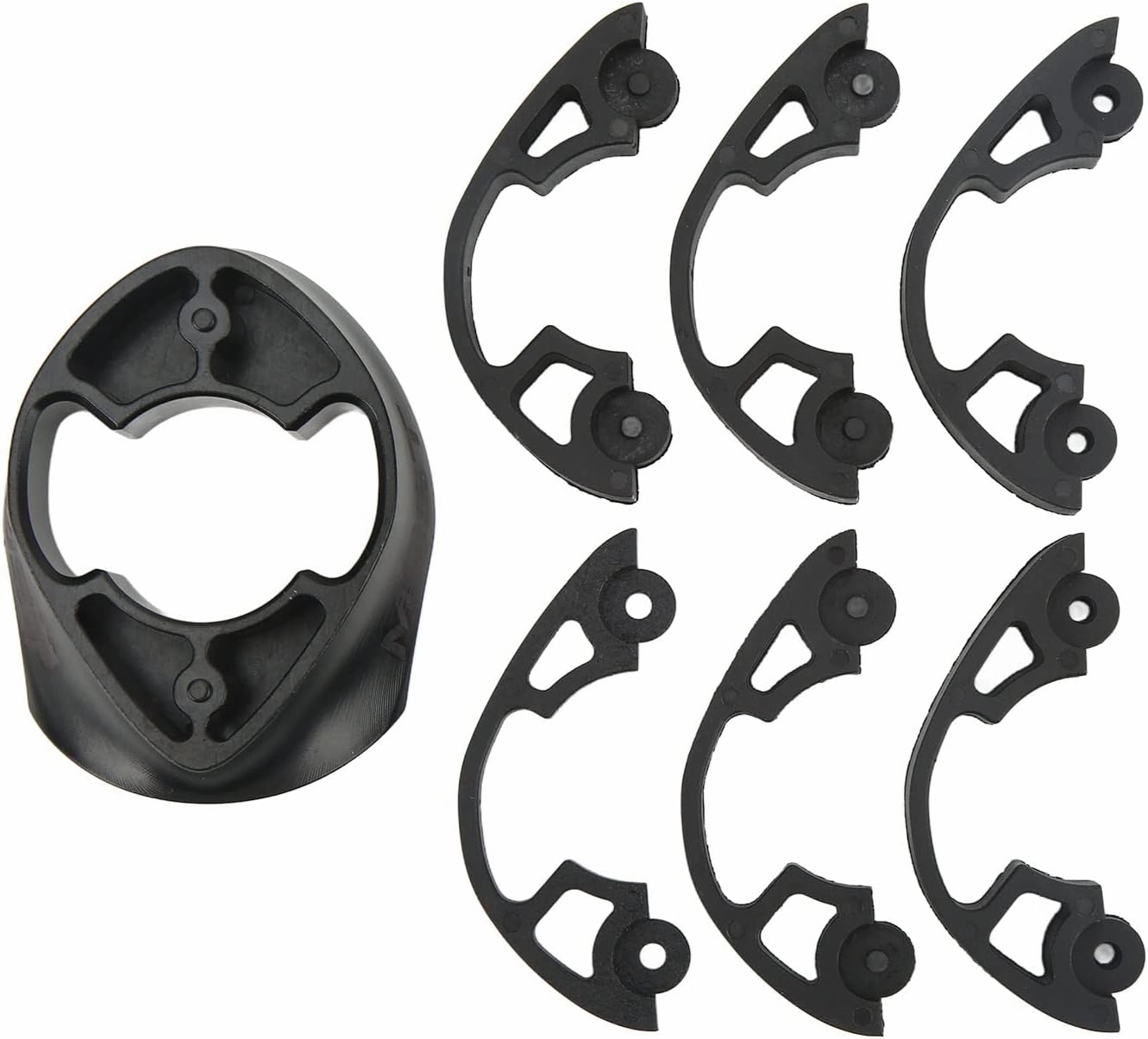 Bicycle Washer, Handlebar Gasket, Road Bike Headset Spacer Plastic Washer, for Pinarello F Series F8 F10 F12 Black Part
