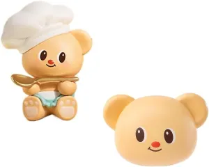 Butterbear Baked with Love Series Cubby Face Blind Box Action Figures Mystery Box Cute Random Toys Birthday Gift Christmas Collectible Toy for Desktop Ornaments, 1PC