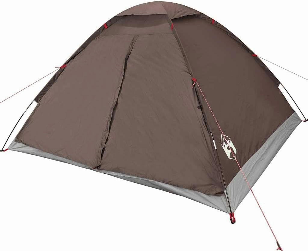 Camping Tent Dome 2-Person Olive Green Waterproof vidaXL vidaXL