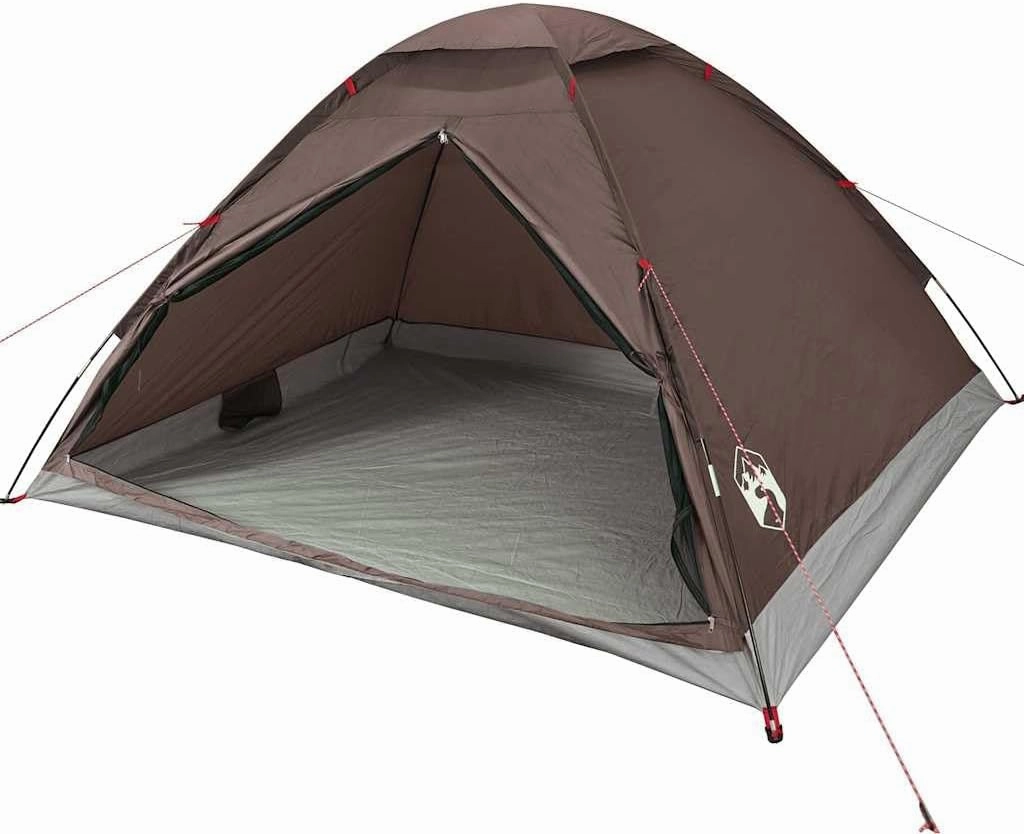 Camping Tent Dome 2-Person Olive Green Waterproof vidaXL vidaXL