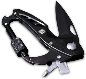 Carabiner Pro - Elevated Pocket Knife and Carabiner - Camping Essentials