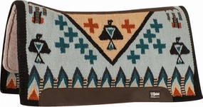 Cashel Company Blanket Top Felt Bottom Saddle Pad 34x38 7/8 Inch