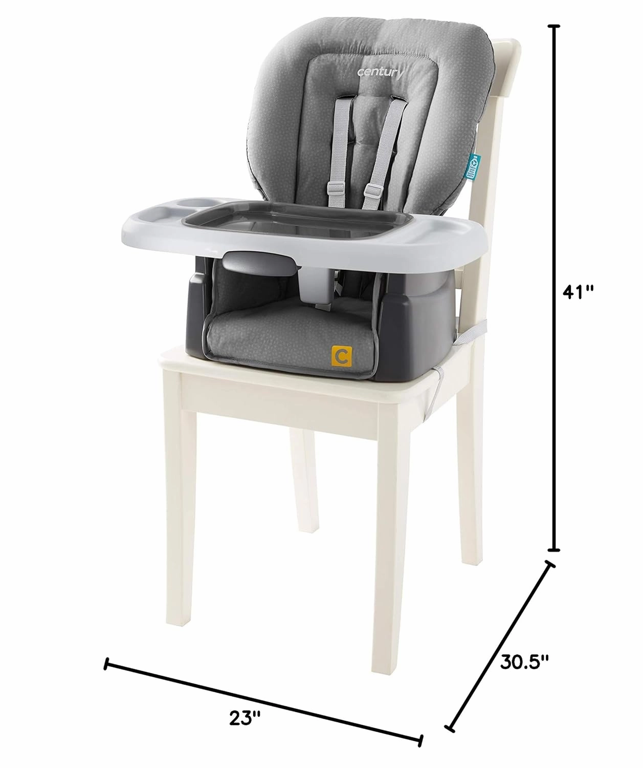 Century Dine On 4-in-1 High Chair, Grows with Child with 4 Modes, Metro