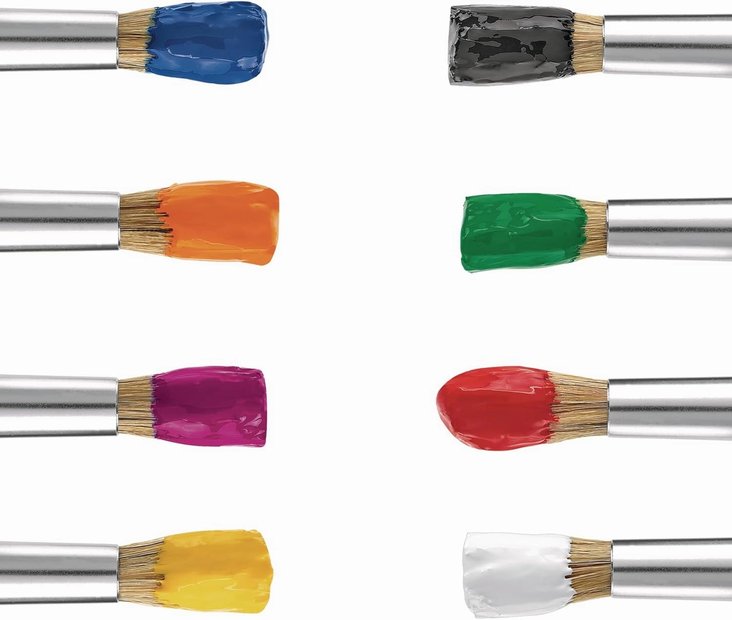 Colorations Simply Washable Tempera Paint, Rainbow Plus 8 Pack, Matte Finish, Classroom Supplies, Vibrant Colors, Non Toxic, Washes Off Easily, School, Craft, Art Supply Set, 16 oz Bottles