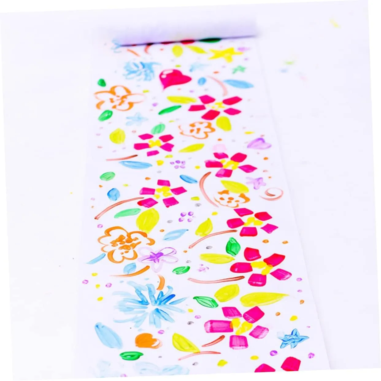 CORHAD Blank Sketch Paper Rolls 45cm x 25m Recycled Acid-Free Ph Neutral Paper for Kids
