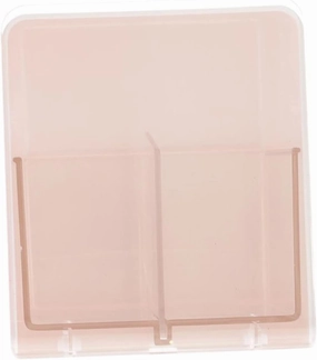 DOITOOL Convenient Makeup Box Lid Compartment Cotton Pad Organizer for Cosmetics Reusable Storage for Makeup Brushes Hair Accessories and Essentials