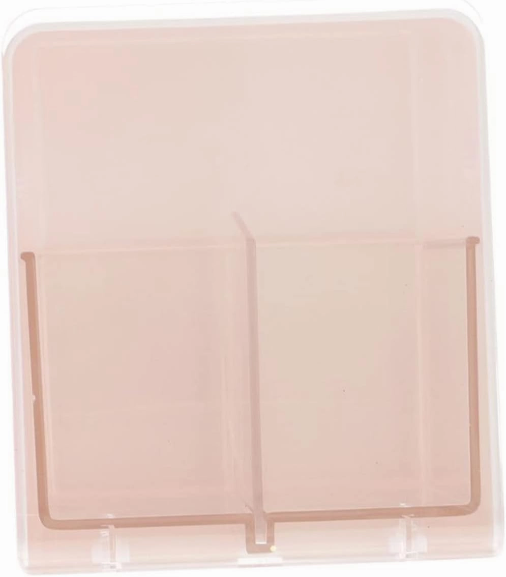 DOITOOL Convenient Makeup Box Lid Compartment Cotton Pad Organizer for Cosmetics Reusable Storage for Makeup Brushes Hair Accessories and Essentials