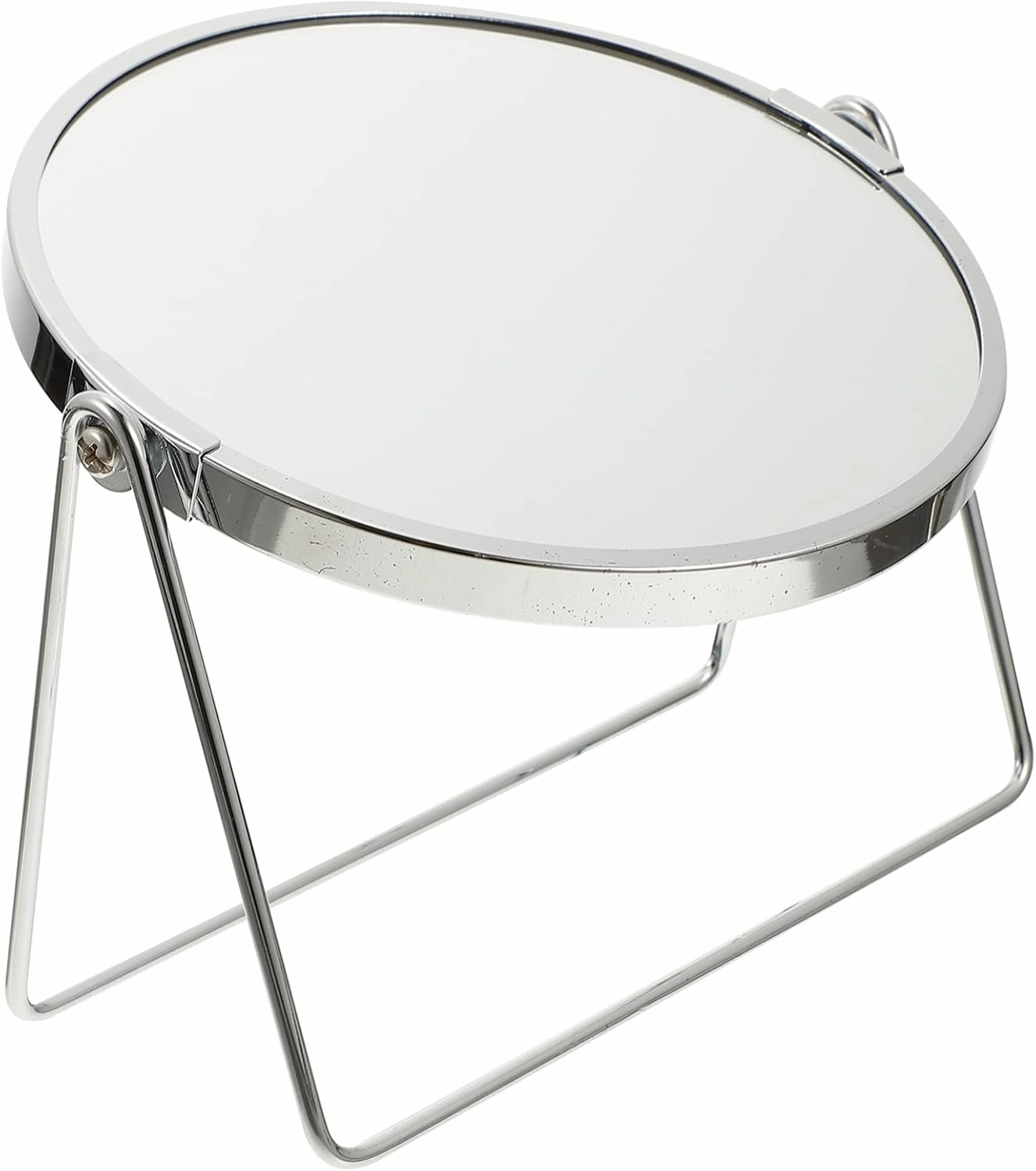 DOITOOL Vanity Mirror Rotatable Desktop Metal Makeup Mirror Round Cosmetic Mirror for Desk