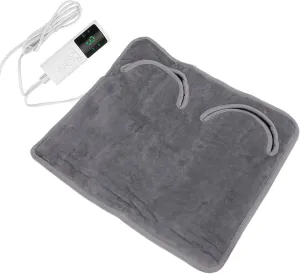Electric Heated Foot Warmer, 9 Temperature Controlled Heating Foot Pad, Washable Design, Extra Warmth for Feet, Lightweight Portable Electric Heater for Cold Winter Days (US Plug