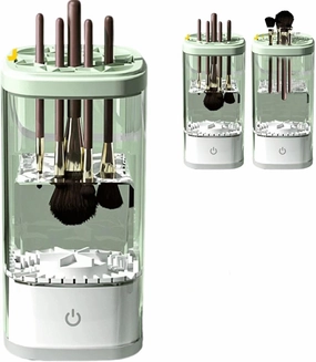 Electric Makeup Brush Cleaner:Fast and Efficient Machine for Deep Cleaning All Brush Types, Compact and Portable for Travel and Home, Ideal for Makeup Enthusiasts and Professionals